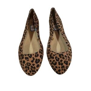 NWOT Time and Tru Leopard flats Size 7 Leopard Print Women's Flats